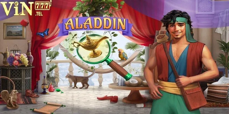 Chơi Aladdin VIN777 – Săn Kho Báu và Thần Đèn Huyền Thoại 2 Tổng quan về tựa game aladdin VIN777