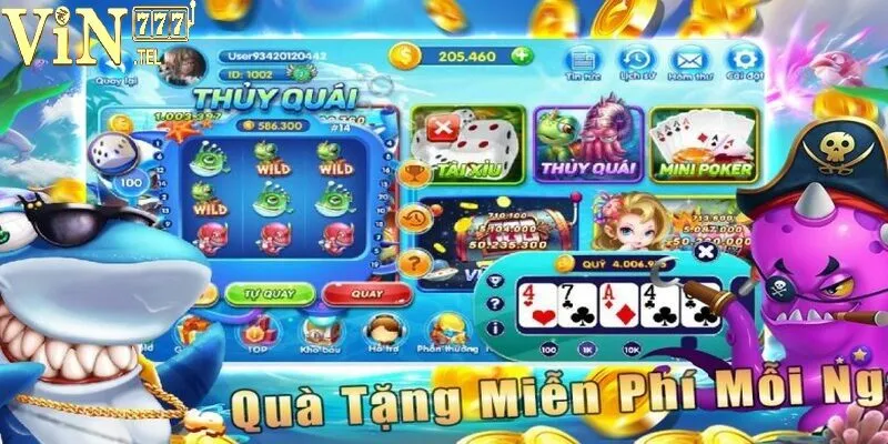 Bắn Cá VIP VIN777 – Đổi Thưởng Cực Đỉnh, Bắn Cá Trúng Lớn 3 Sở hữu tính năng độc đáo của game bắn cá